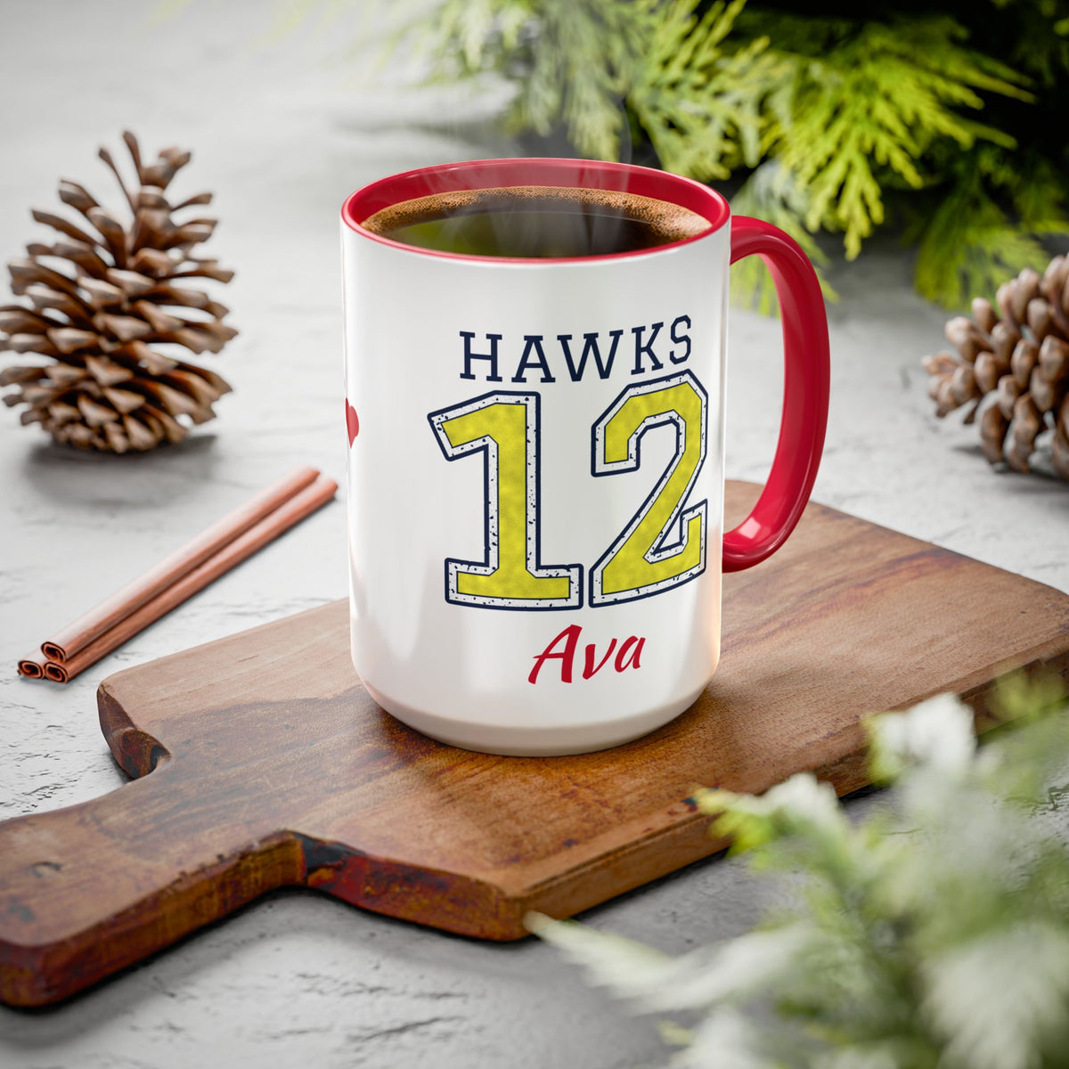 Personalized Softball Mom Mug - Proud Today. Proud Always. | Custom Team Name, Number & Player Name | Softball Dad, Grandma Gift | 15 oz