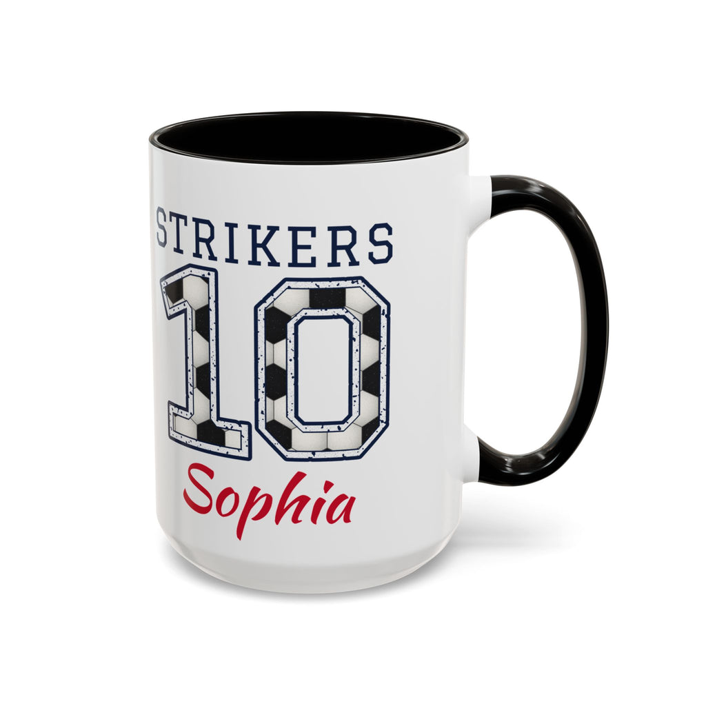 Personalized Soccer Mom Mug - Proud Today. Proud Always. | Custom Team Name, Number & Player Name | Soccer Dad, Grandma Gift | 15 oz