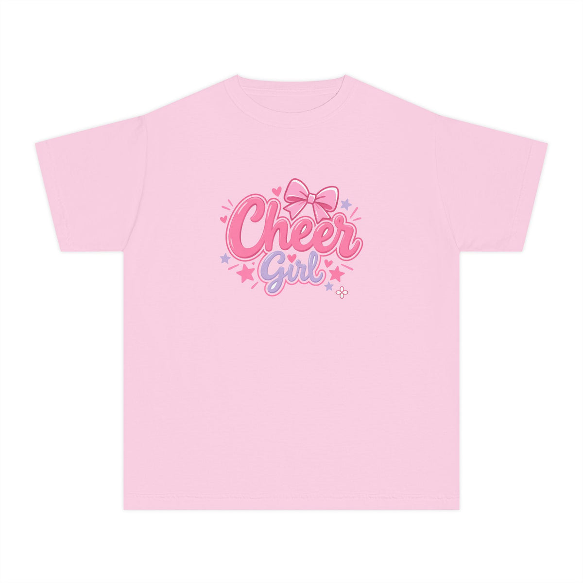 Cheer Girl Youth T-Shirt | Girls Cheer Comfort Colors Youth Tee