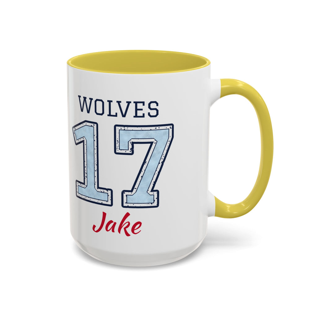 Personalized Hockey Mom Mug - Proud Today. Proud Always. | Custom Team Name, Number & Player Name | Hockey Dad, Grandma Gift | 15 oz