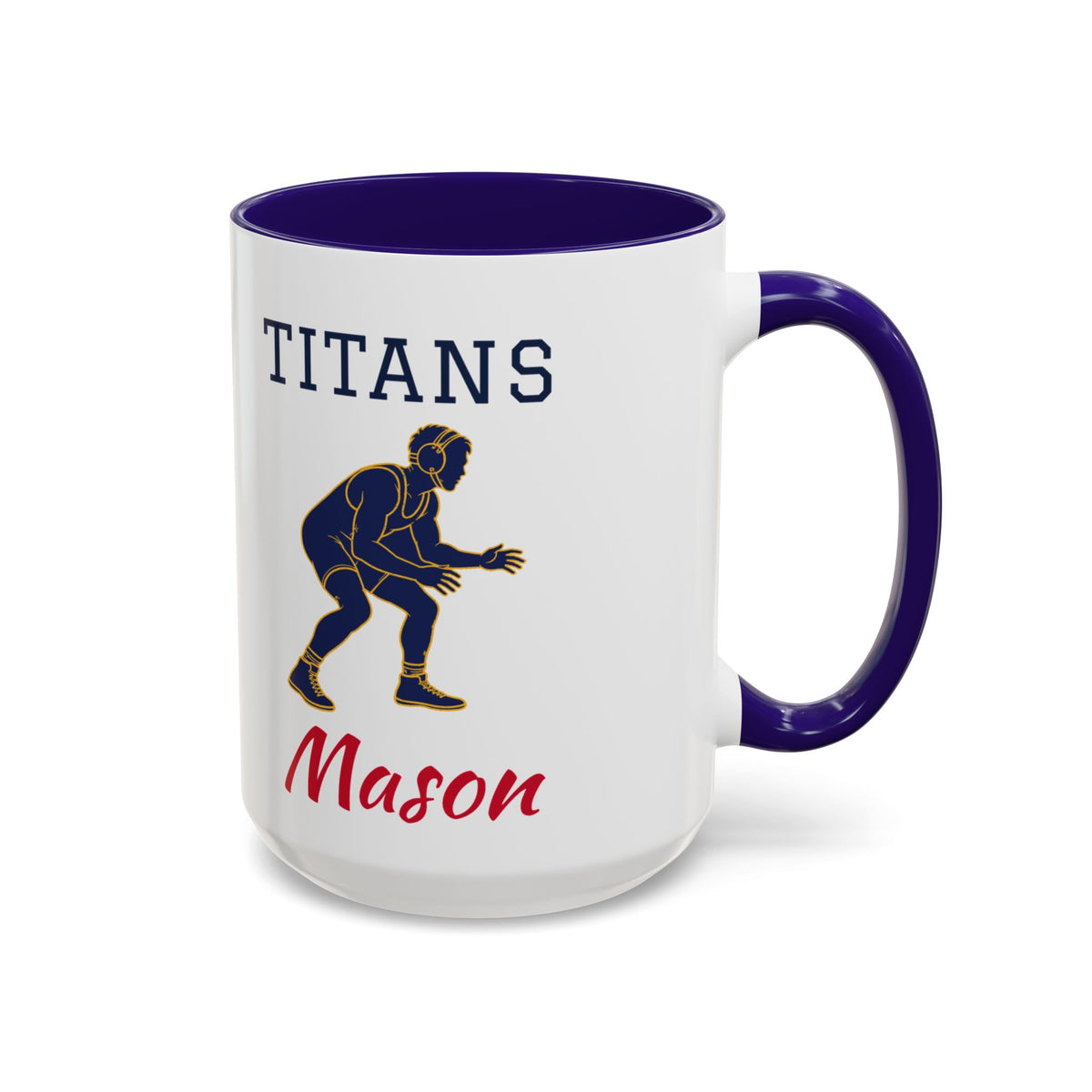 Personalized Wrestling Mom Mug - Proud Today. Proud Always. | Custom Team Name & Wrestler Name | Wrestling Dad, Grandma Gift | 15 oz