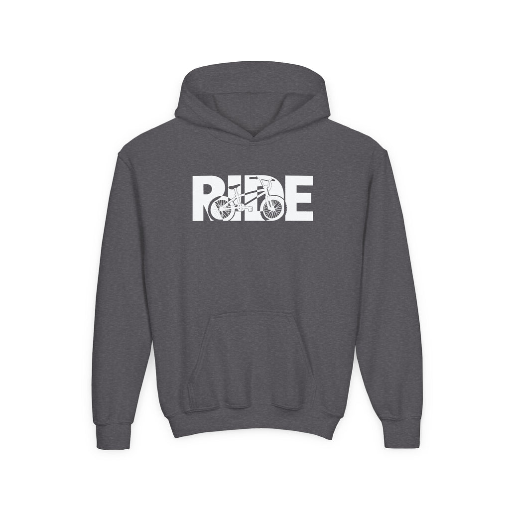 RIDE BMX Youth Hoodie | BMX Bike Graphic | Kids Youth Hoodie