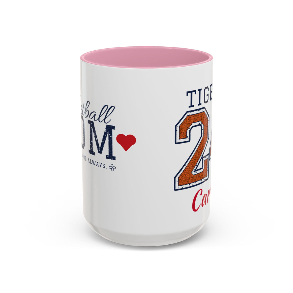 Personalized Basketball Mom Mug - Proud Today. Proud Always. | Custom Team Name, Number & Player Name | Basketball Dad, Grandma Gift | 15 oz