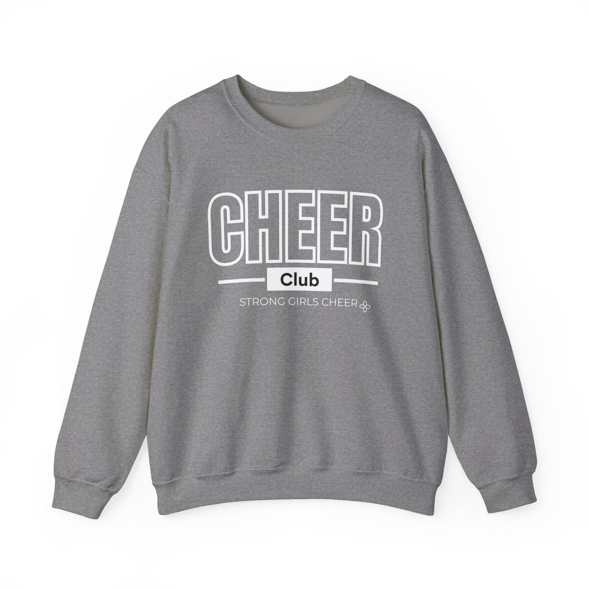 Cheer Club Sweatshirt | Strong Girls Cheer | Cheer Gildan Crewneck