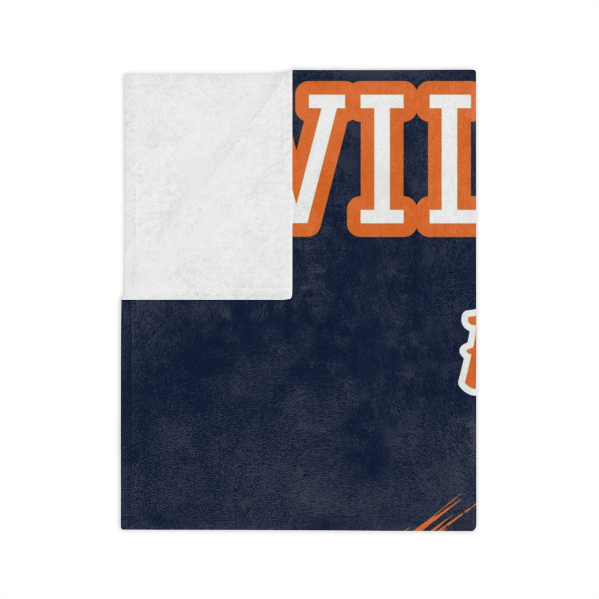 Personalized Football Blanket - Player Spotlight Design | Custom Team Name, Number & Player Name | 2 Styles, Your Team Colors | Plush Throw