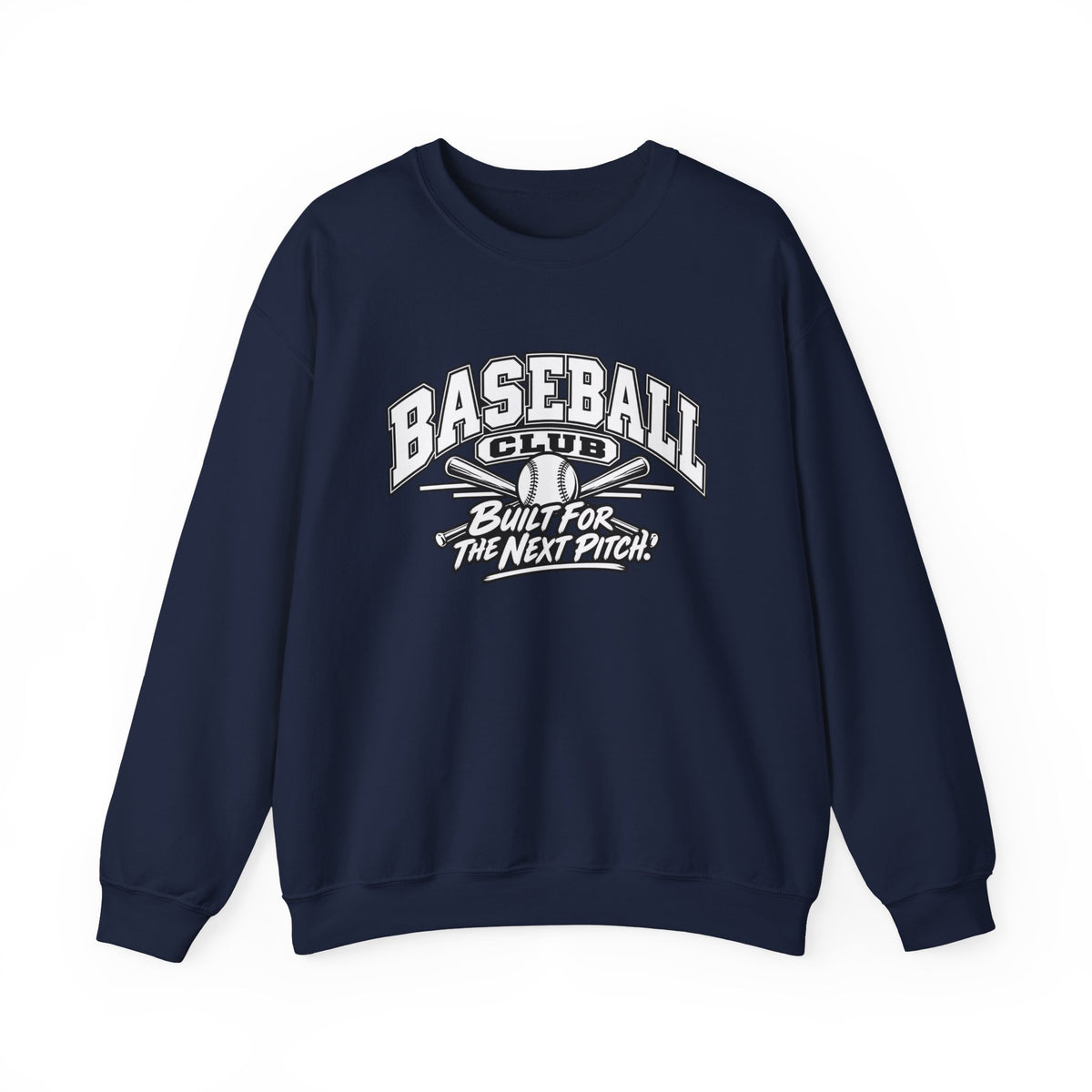 Baseball Club Sweatshirt | Built for the Next Pitch | Baseball Gildan Crewneck
