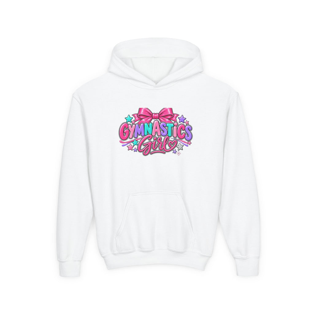 Gymnastics Girl Youth Hoodie | Girls Gymnastics Youth Hoodie