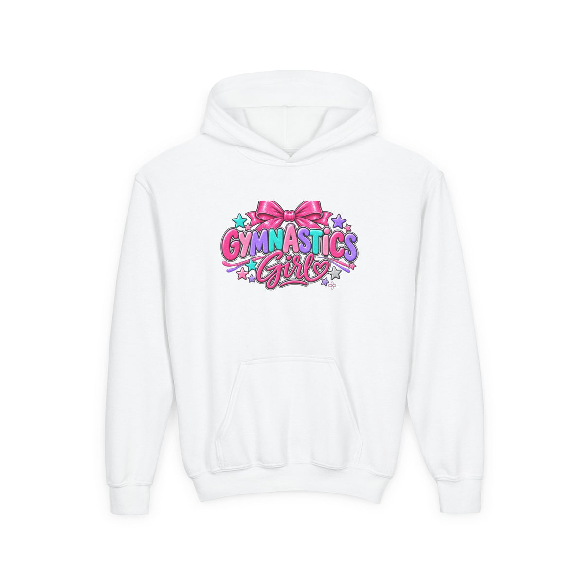 Gymnastics Girl Youth Hoodie | Girls Gymnastics Youth Hoodie