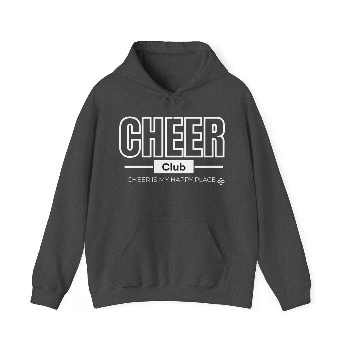 Cheer Club Hoodie | Cheer Is My Happy Place | Cheer Gildan Hoodie