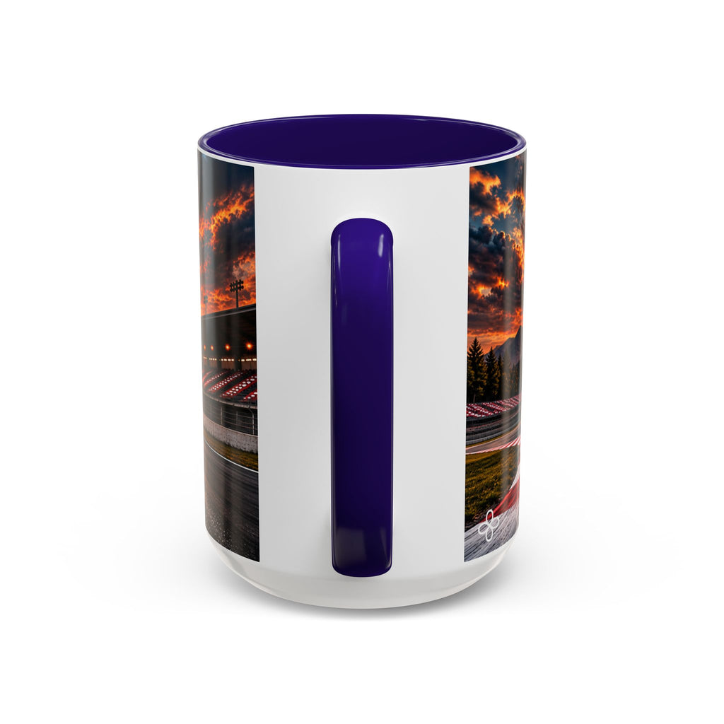 Excellence - The Highest Standards Create the Greatest Achievements | 15 oz Motorcycle Racing Mug, Coffee Cup