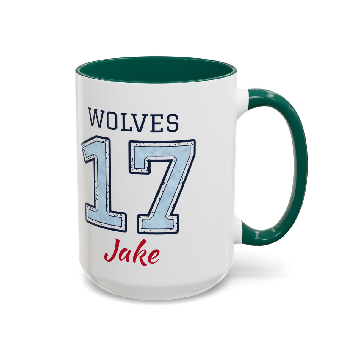 Personalized Hockey Mom Mug - Proud Today. Proud Always. | Custom Team Name, Number & Player Name | Hockey Dad, Grandma Gift | 15 oz