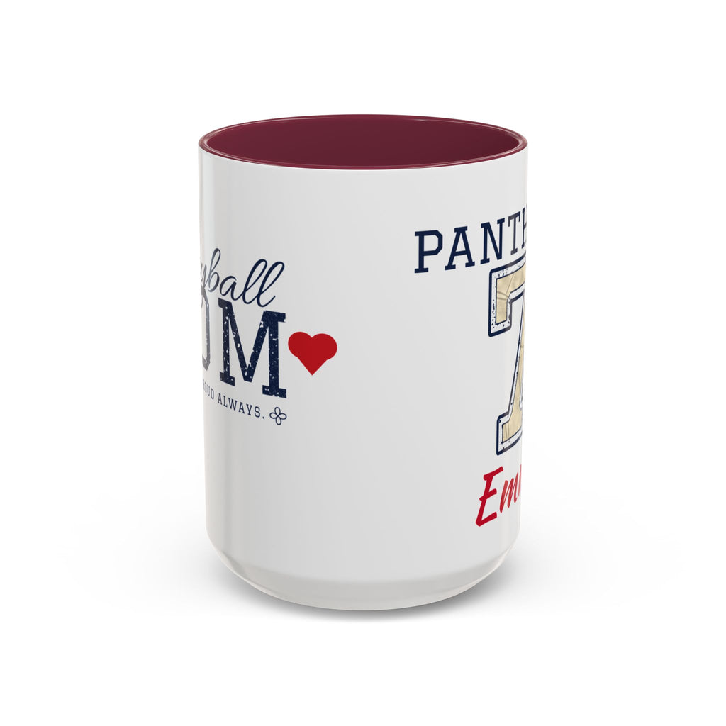 Personalized Volleyball Mom Mug - Proud Today. Proud Always. | Custom Team Name, Number & Player Name | Volleyball Dad, Grandma Gift | 15 oz