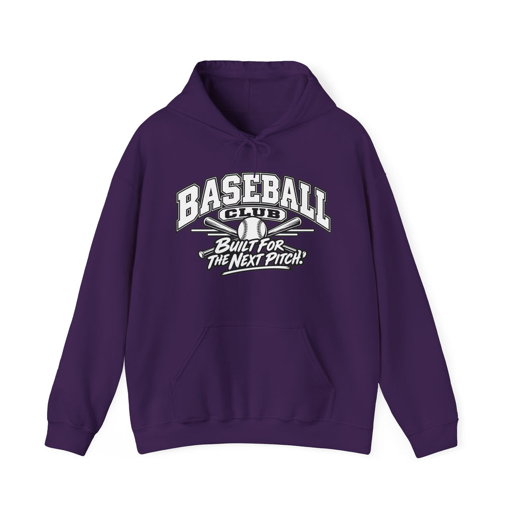 Baseball Club Hoodie | Built for the Next Pitch | Baseball Gildan Hoodie