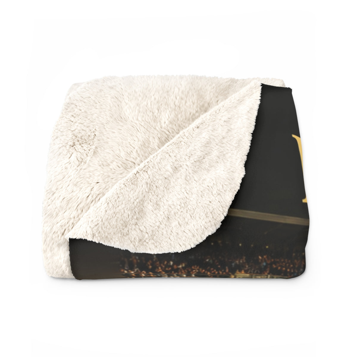 Excellence Motivational Sherpa Blanket | Inspirational Quote Sherpa Fleece Throw | Uplifting Gift | Better Every Day
