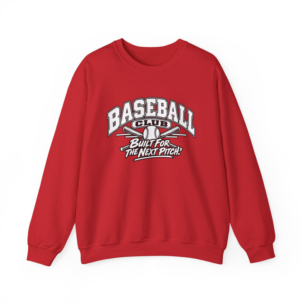 Baseball Club Sweatshirt | Built for the Next Pitch | Baseball Gildan Crewneck