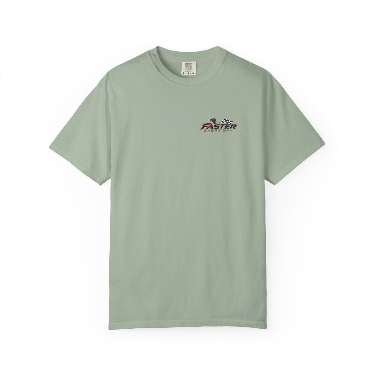 Fearless - Fear May Speak, But It No Longer Decides | Motorcycle Wheelie Tee | Front Logo and Back Print