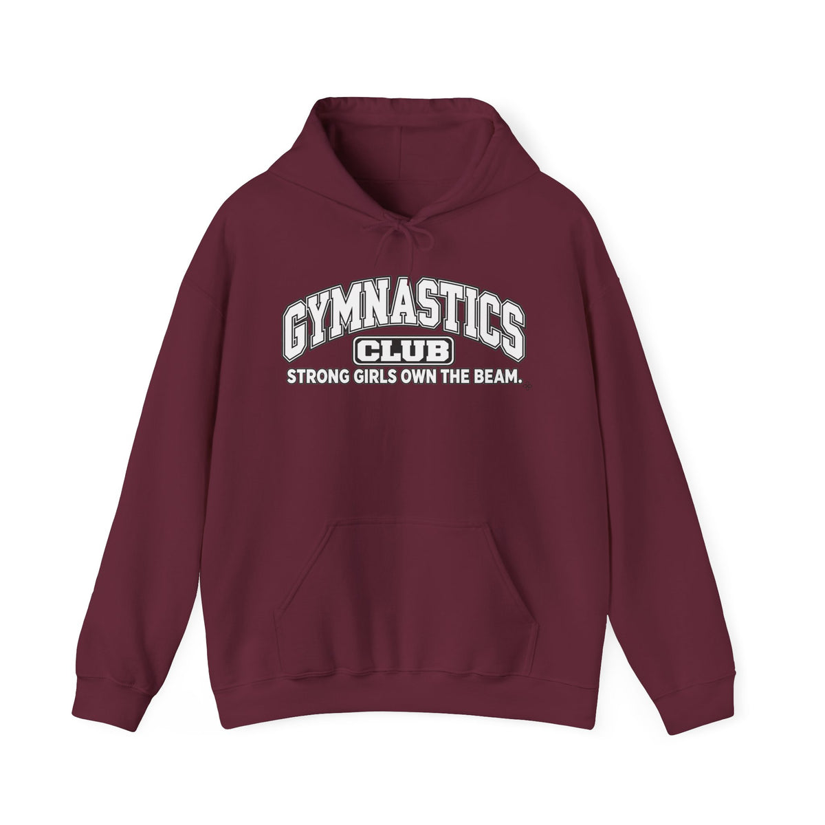 Gymnastics Club Hoodie | Strong Girls Own the Beam | Gymnastics Gildan Hoodie