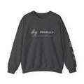 Personalized Dog Mama Sweatshirt - Loved Better Every Day | Pet Names on Sleeve | Choose Your Style | Custom Dog Mom Gift | Gildan Sweatshirt