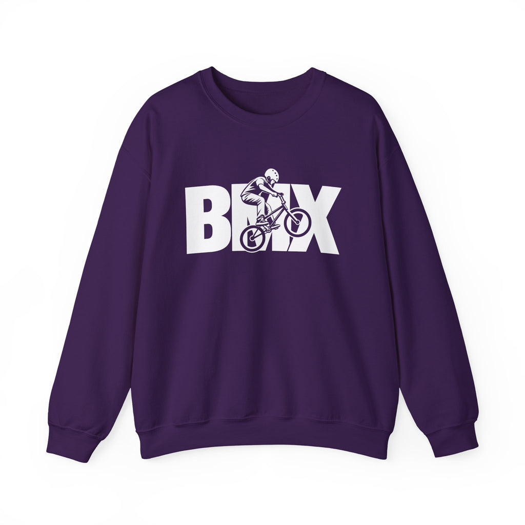 BMX Sweatshirt | BMX Rider Graphic | Gildan Crewneck