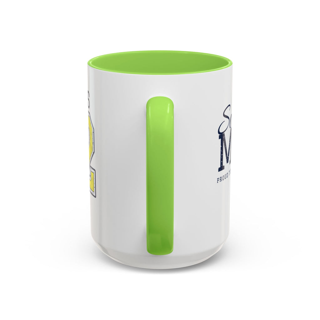 Personalized Softball Mom Mug - Proud Today. Proud Always. | Custom Team Name, Number & Player Name | Softball Dad, Grandma Gift | 15 oz