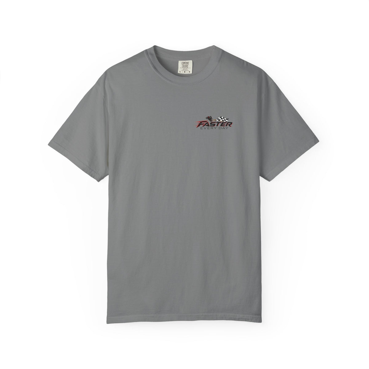 Fearless - Fear May Speak, But It No Longer Decides | Motorcycle Wheelie Tee | Front Logo and Back Print