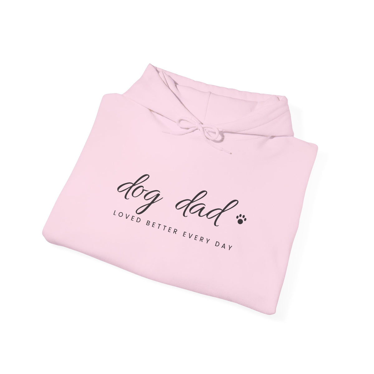 Personalized Dog Dad Hoodie - Loved Better Every Day | Pet Names on Sleeve | Choose Your Style | Custom Dog Dad Gift | Gildan Hoodie