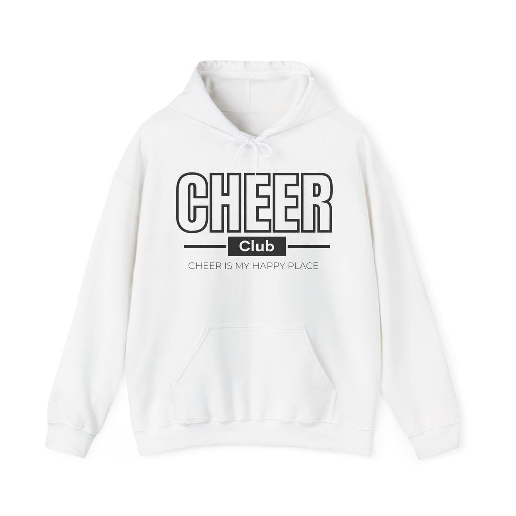 Cheer Club Hoodie | Cheer Is My Happy Place | Cheer Gildan Hoodie