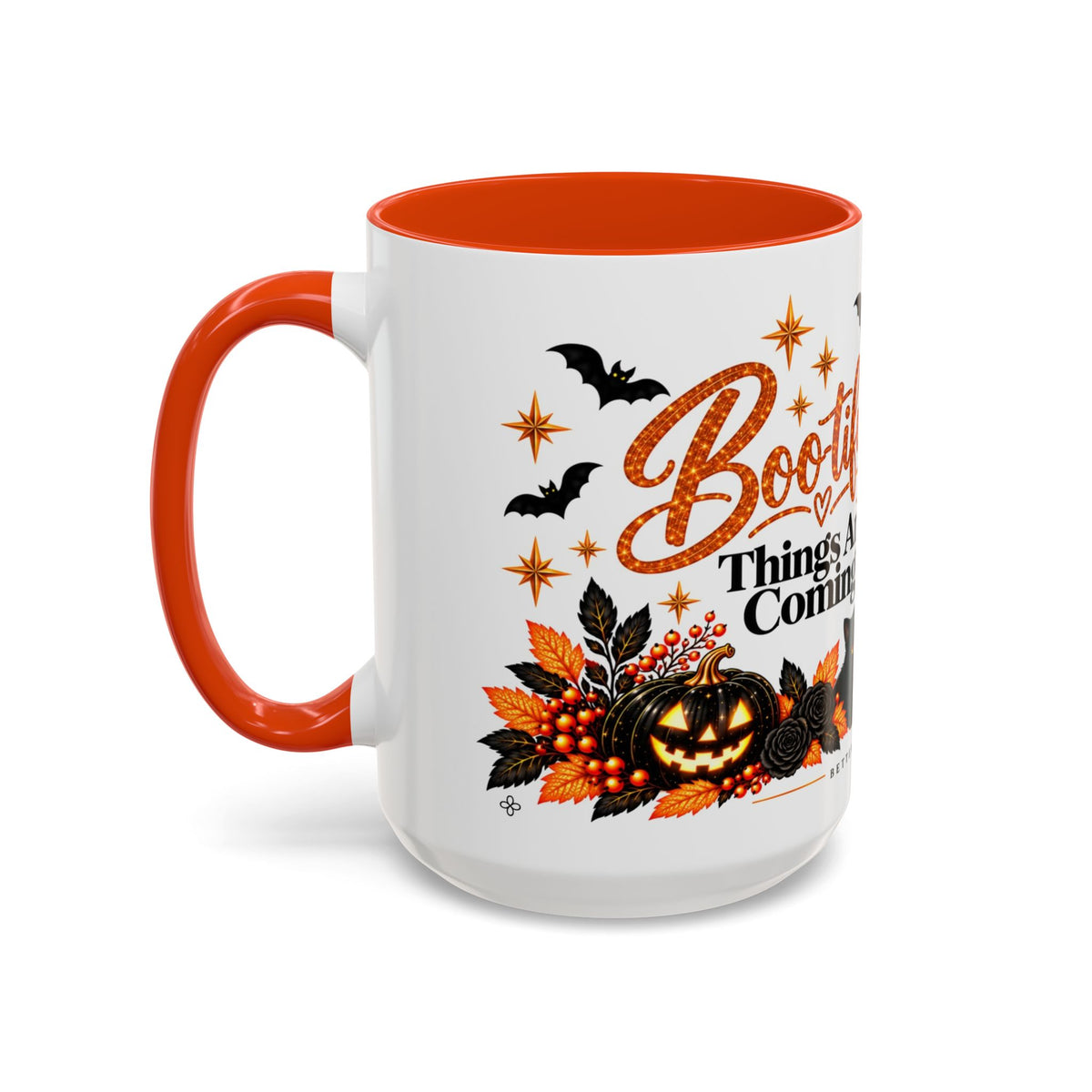 Halloween Mug, Cute 15oz Fall Coffee Mug, Funny Spooky Halloween Gift | Boo-tiful Things Are Coming, Inspirational Mug