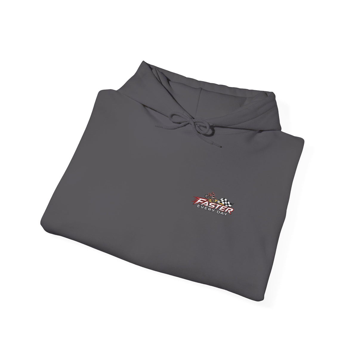Send It - The Biggest Jumps Begin with Belief | Motocross Dirt Bike Hoodie | Front Logo and Back Print | Gildan Hoodie