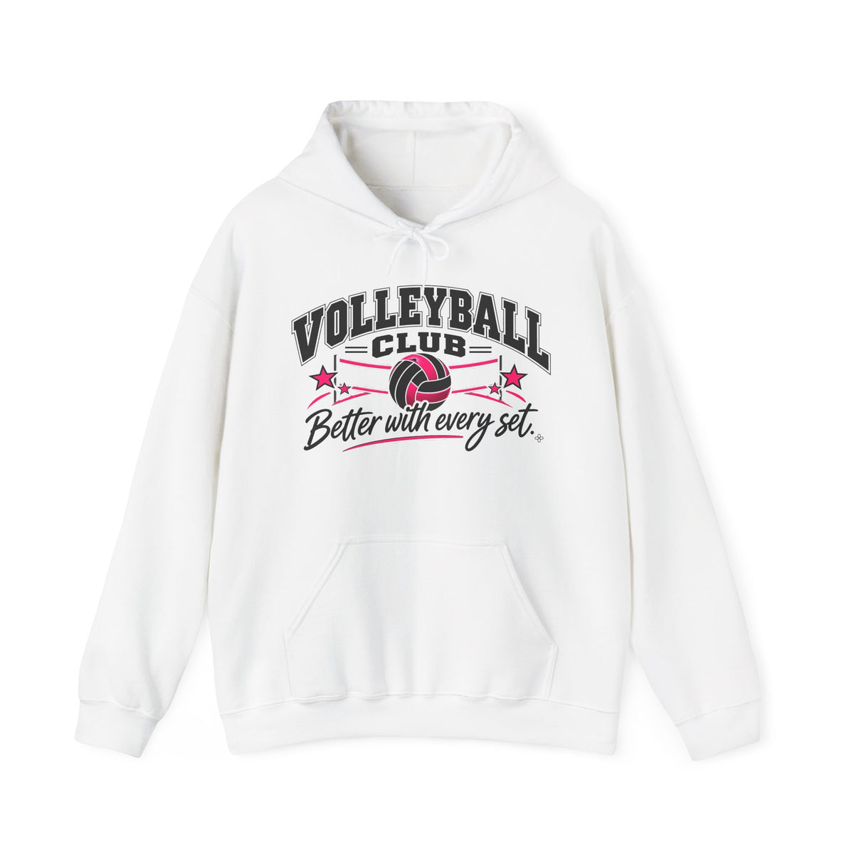Volleyball Club Hoodie | Better With Every Set | Volleyball Gildan Hoodie