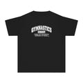 Gymnastics Inc. Youth T-Shirt | Built by Practice, Defined by Skill | Girls Gymnastics Comfort Colors Youth Tee