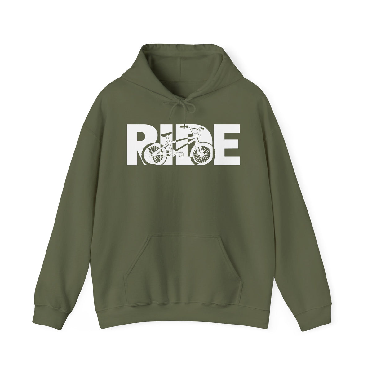 RIDE BMX Hoodie | BMX Bike Graphic | Gildan Hoodie