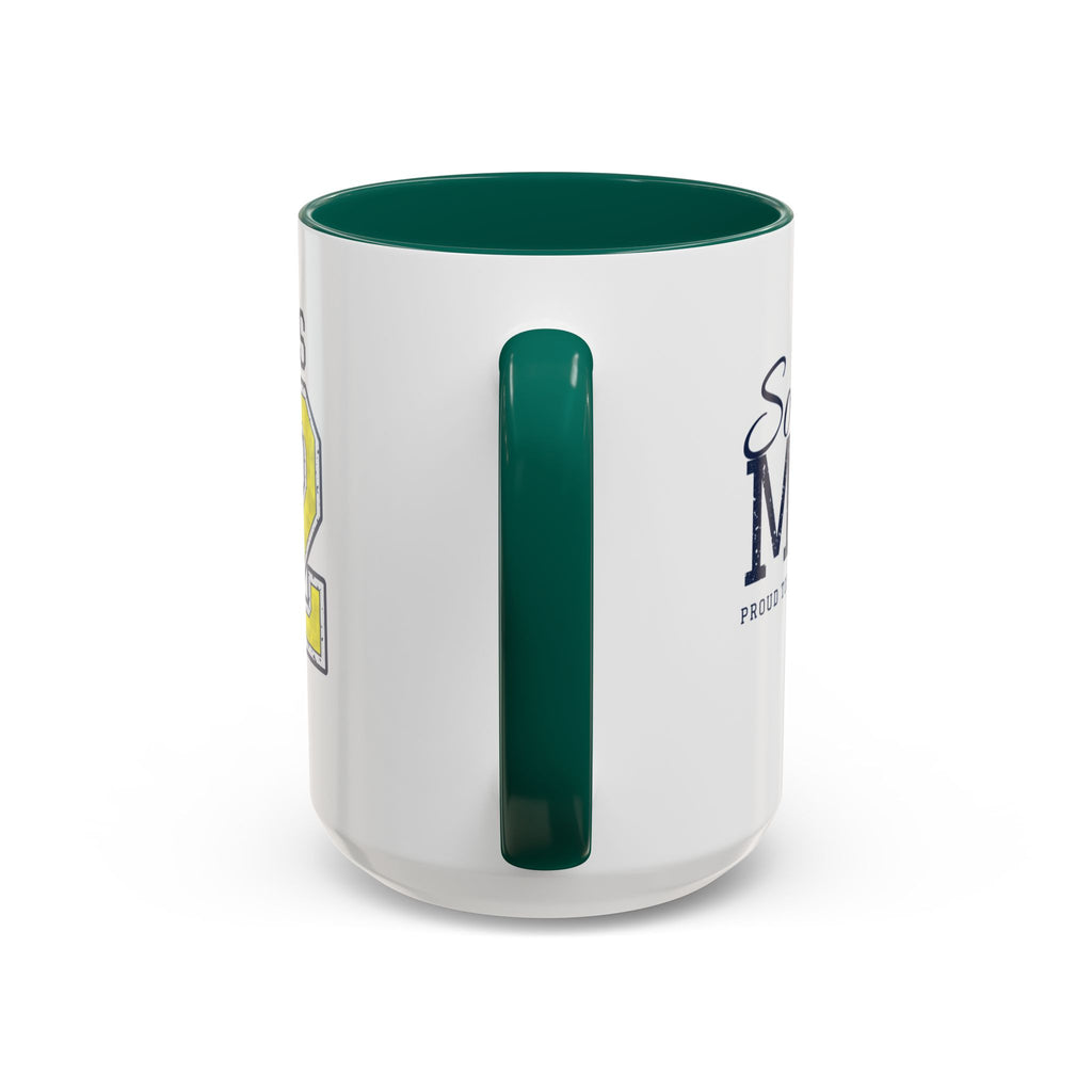 Personalized Softball Mom Mug - Proud Today. Proud Always. | Custom Team Name, Number & Player Name | Softball Dad, Grandma Gift | 15 oz