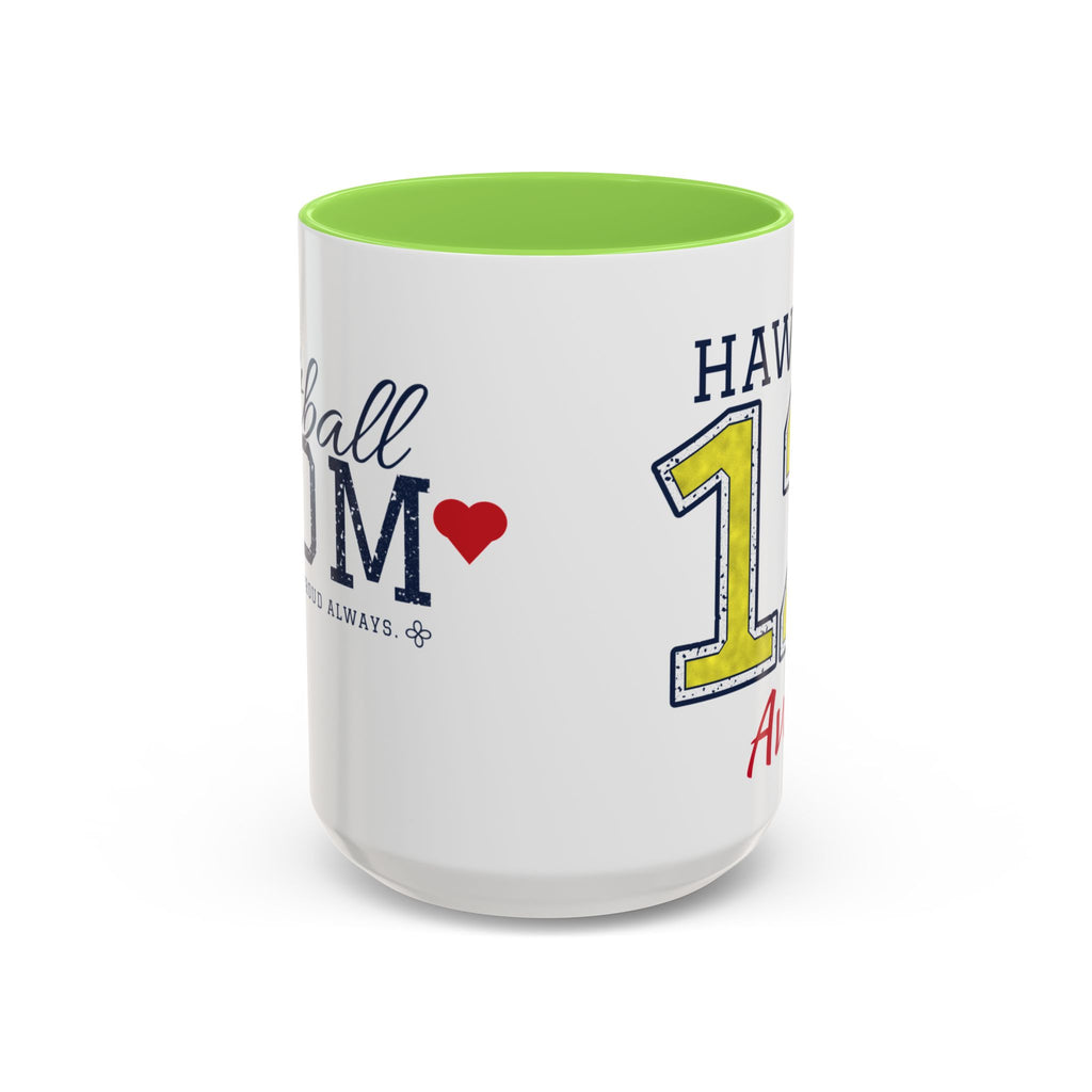 Personalized Softball Mom Mug - Proud Today. Proud Always. | Custom Team Name, Number & Player Name | Softball Dad, Grandma Gift | 15 oz