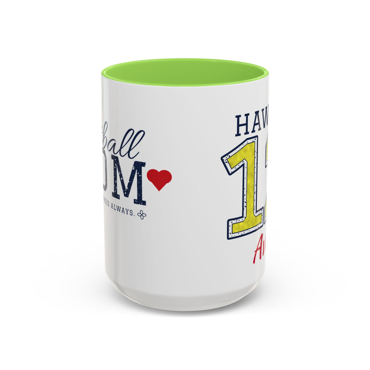 Personalized Softball Mom Mug - Proud Today. Proud Always. | Custom Team Name, Number & Player Name | Softball Dad, Grandma Gift | 15 oz