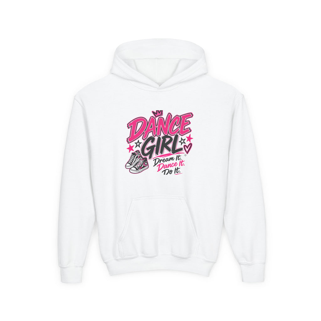 Dance Girl Youth Hoodie | Dream It, Dance It, Do It | Girls Dance Youth Hoodie