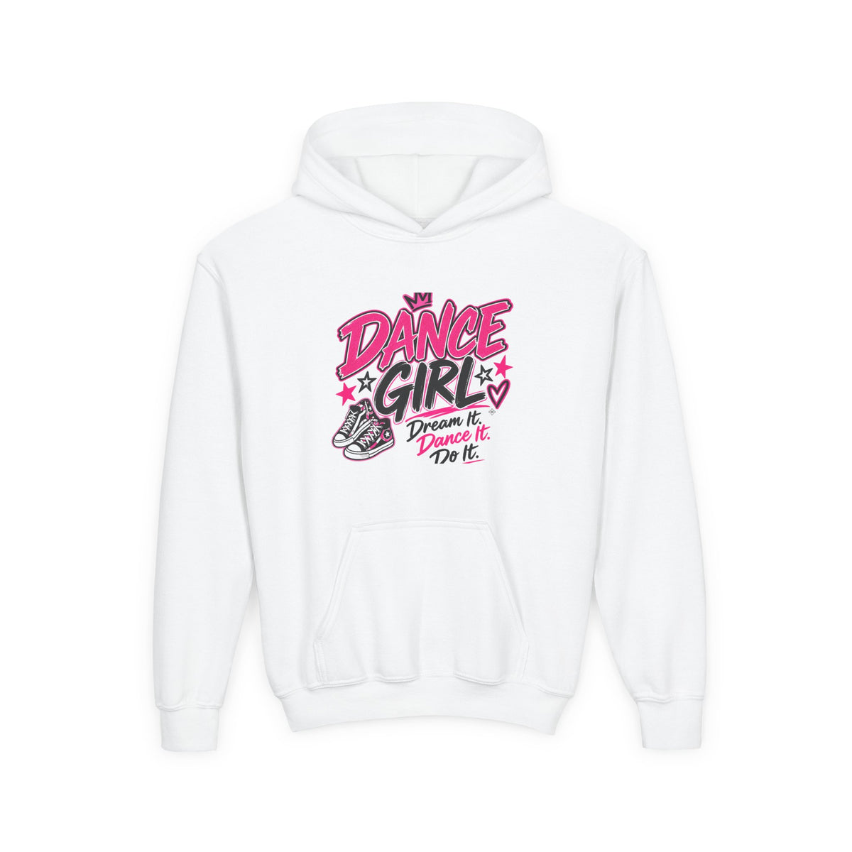 Dance Girl Youth Hoodie | Dream It, Dance It, Do It | Girls Dance Youth Hoodie