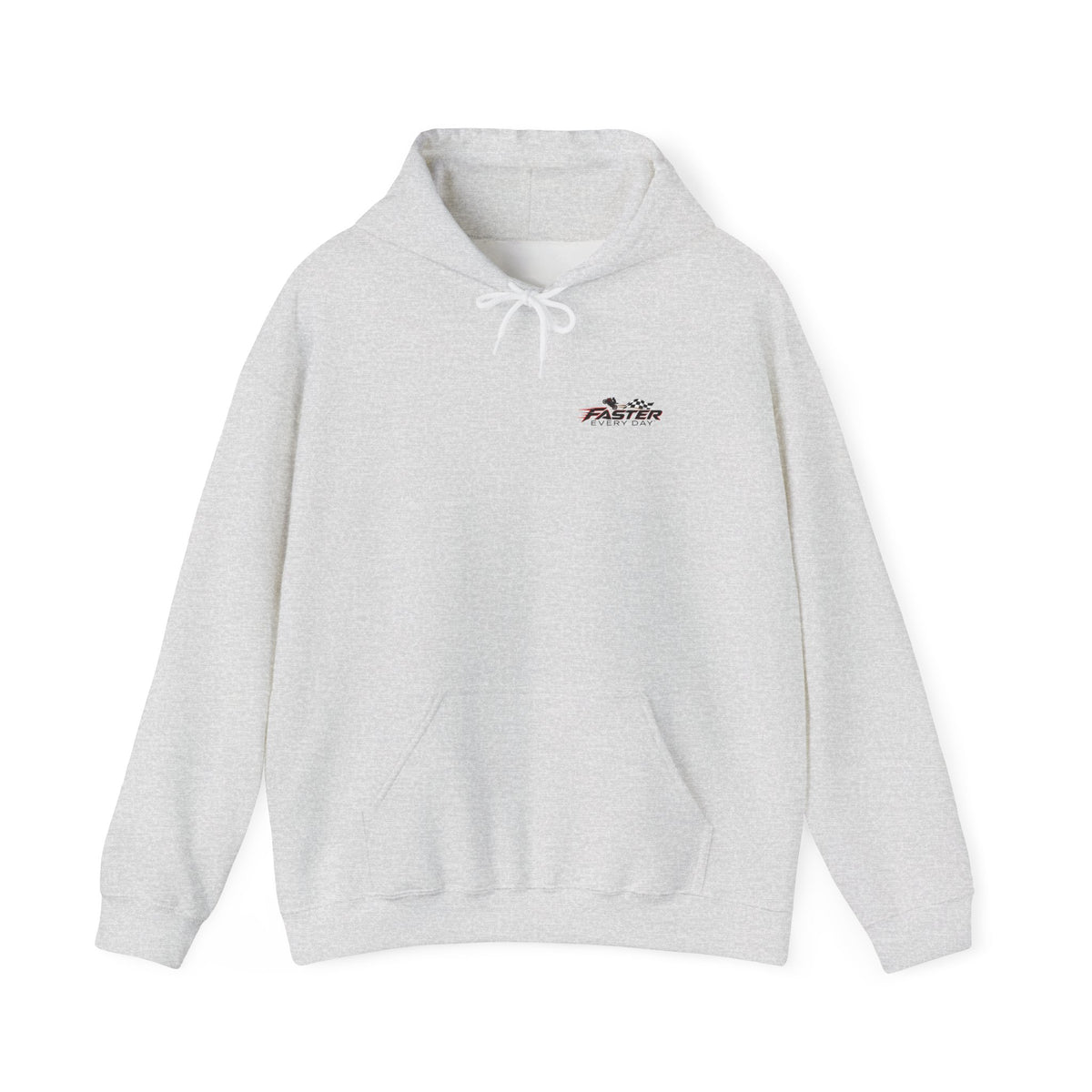 Fearless - Fear May Speak, But It No Longer Decides | Motorcycle Wheelie Hoodie | Front Logo and Back Print | Gildan Hoodie