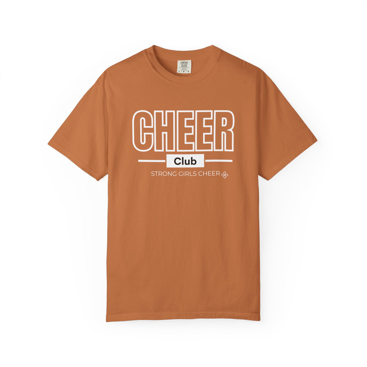 Cheer Club T-Shirt | Strong Girls Cheer | Cheer Comfort Colors Tee