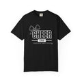 Cheer Club Bow T-Shirt | Cheer Bow, Cheer Is My Happy Place | Cheer Comfort Colors Tee