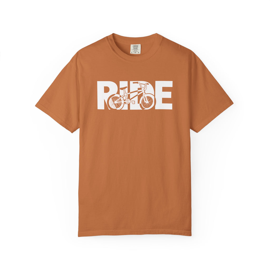 RIDE BMX T-Shirt | BMX Bike Graphic | Comfort Colors Tee