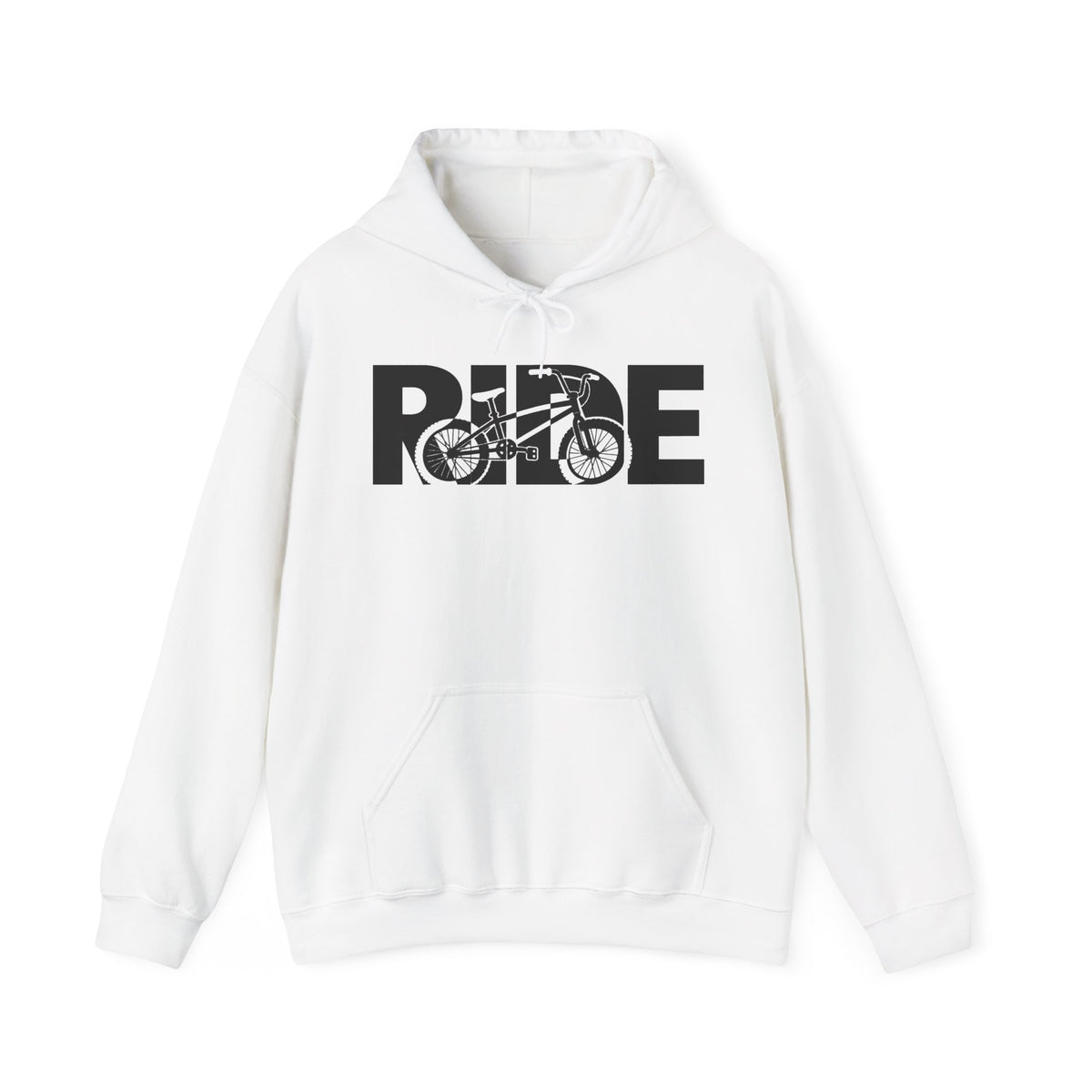 RIDE BMX Hoodie | BMX Bike Graphic | Gildan Hoodie