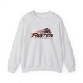 Faster Every Day Sport Bike Logo Sweatshirt | Motorcycle Racing Gift | Gildan Crewneck Sweatshirt