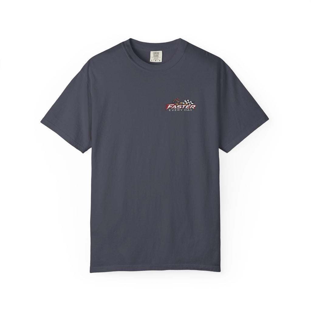 Freedom - I Was Never Meant to Stay Grounded | Motocross Dirt Bike Tee | Front Logo and Back Print