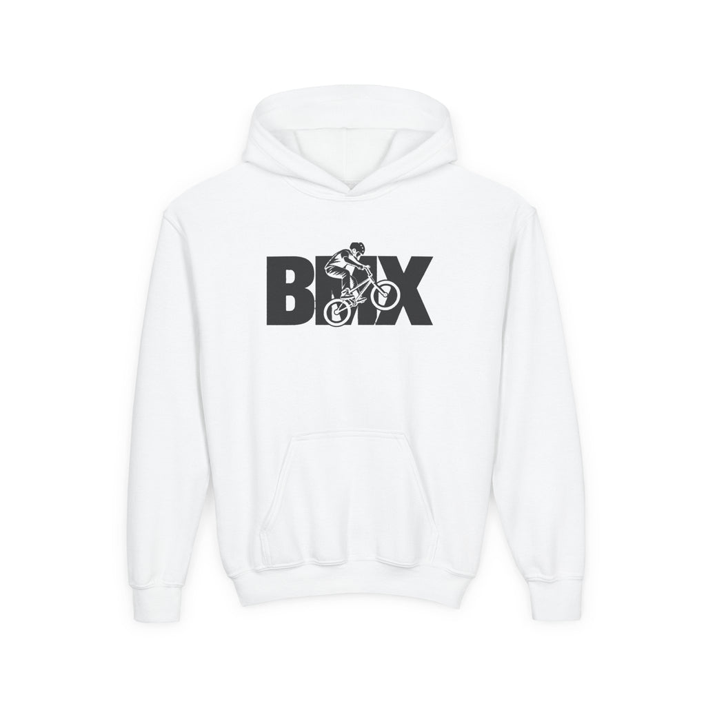 BMX Youth Hoodie | BMX Rider Graphic | Kids Youth Hoodie
