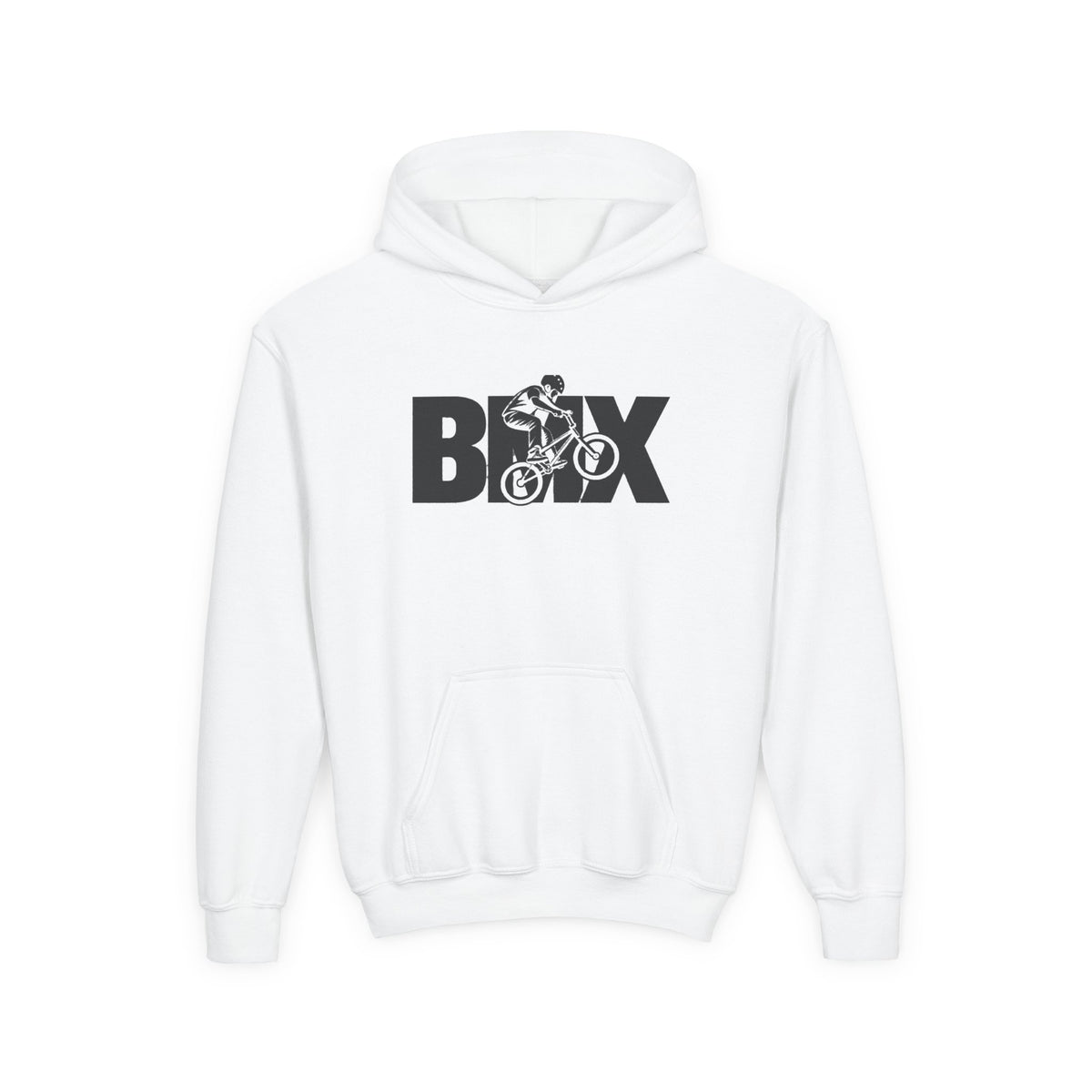 BMX Youth Hoodie | BMX Rider Graphic | Kids Youth Hoodie