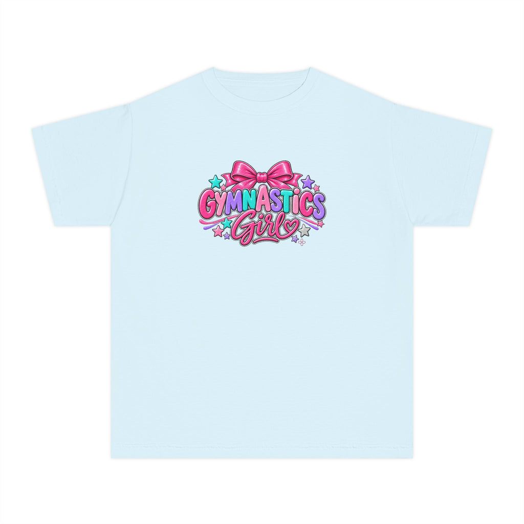 Gymnastics Girl Youth T-Shirt | Girls Gymnastics Comfort Colors Youth Tee