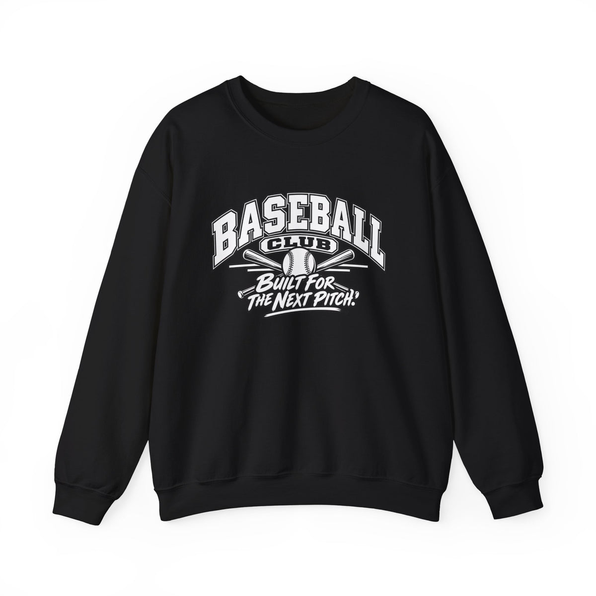 Baseball Club Sweatshirt | Built for the Next Pitch | Baseball Gildan Crewneck