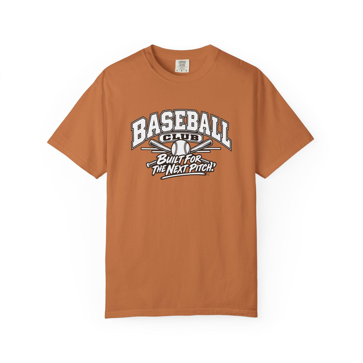 Baseball Club T-Shirt | Built for the Next Pitch | Baseball Comfort Colors Tee