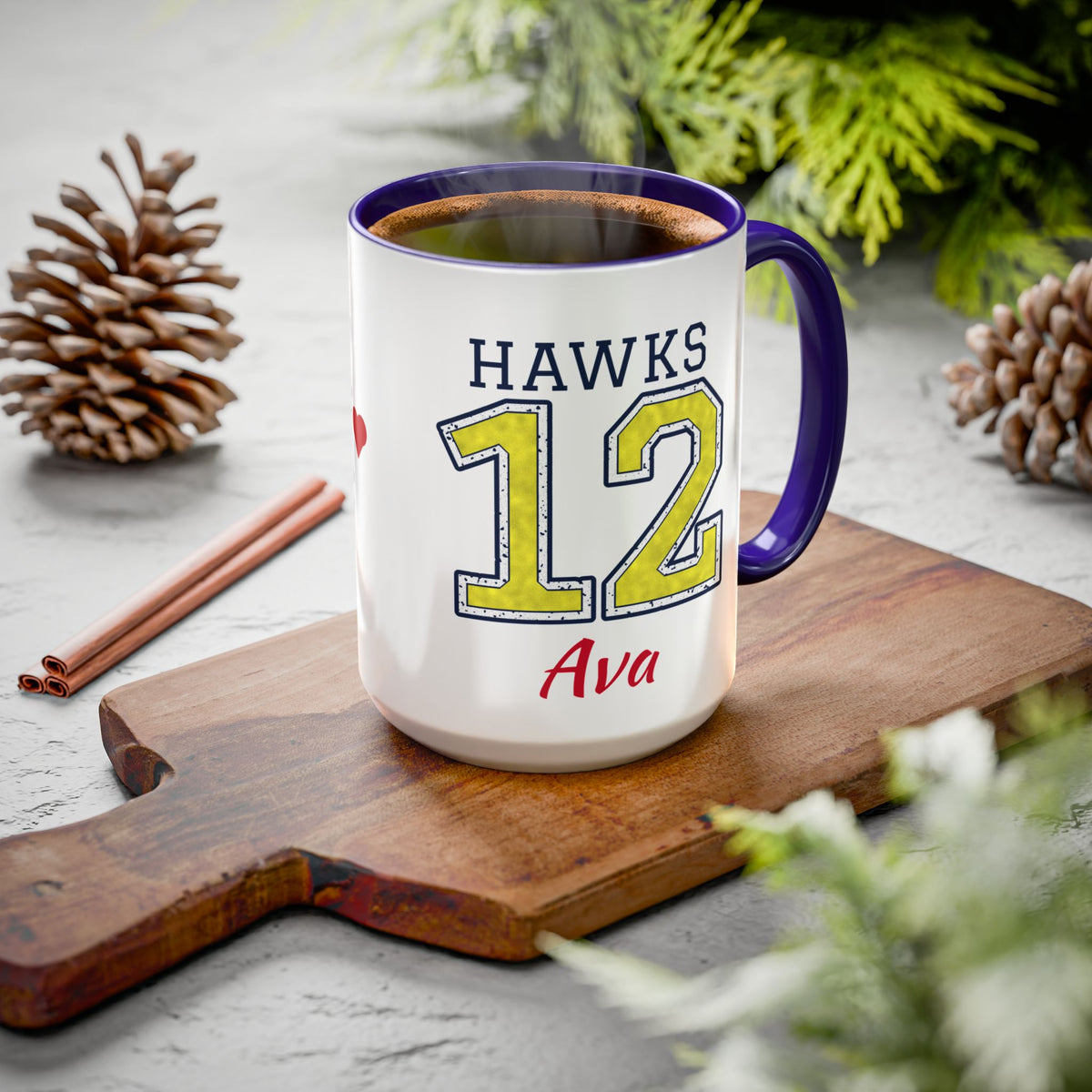 Personalized Softball Mom Mug - Proud Today. Proud Always. | Custom Team Name, Number & Player Name | Softball Dad, Grandma Gift | 15 oz